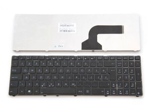 Tipkovnica za Asus K52F K52N K52DR K53E K53SC A53E X53E K72F K73E SLOVENSKA (QWERTZ) Š Đ Ž Ć Č